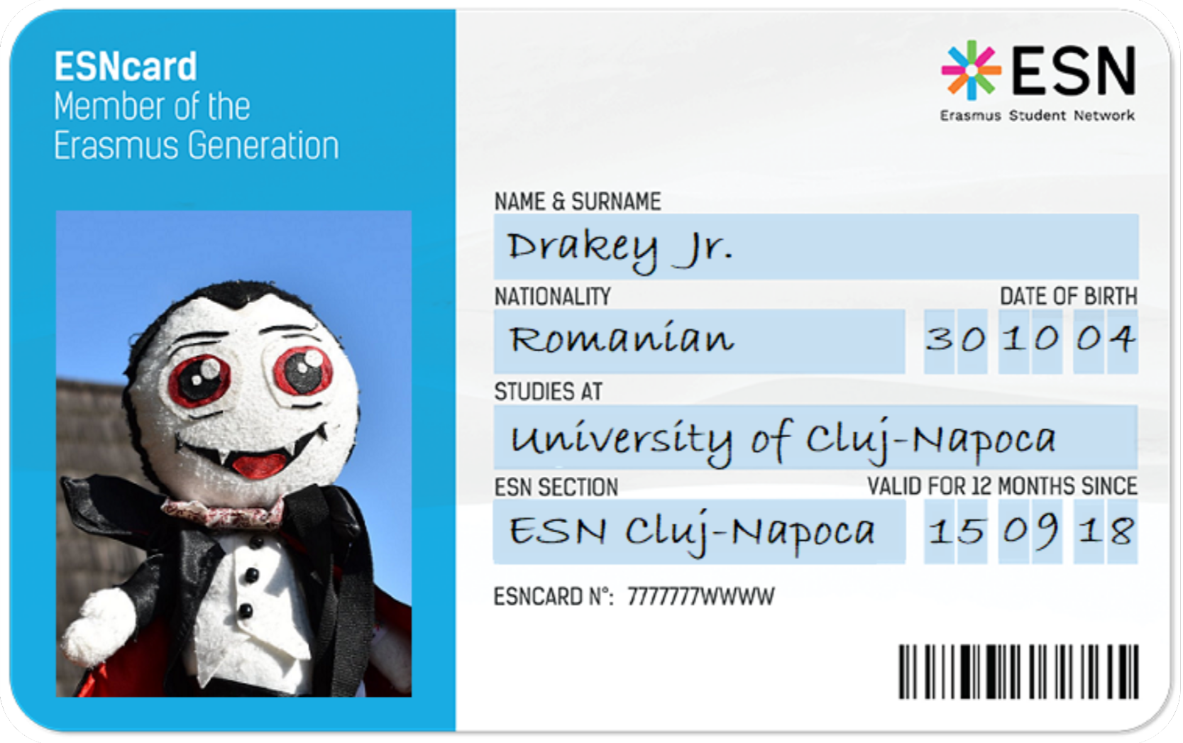 ESNcard Erasmus Generation