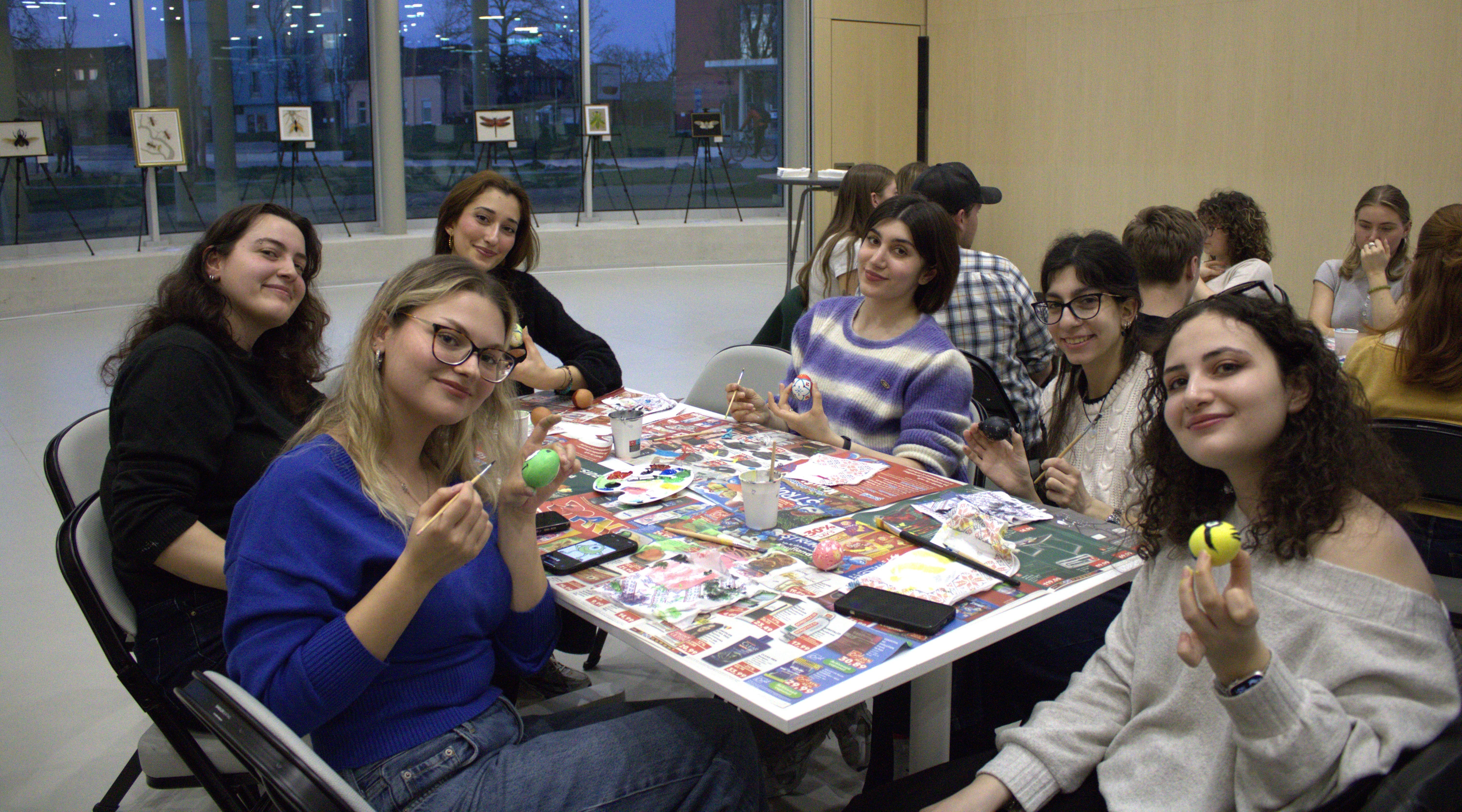 Erasmus Students at Easter Workshop hosted by ESN Cluj-Napoca